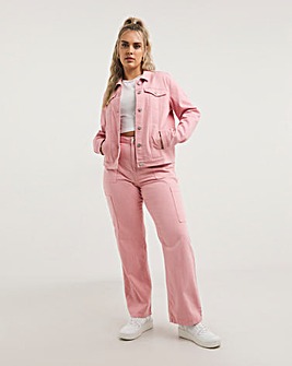 Pink Cargo Jeans