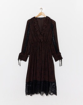 Frill Detail Maxi Dress