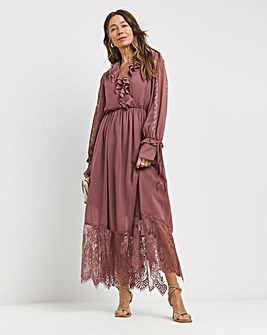 Frill Detail Maxi Dress