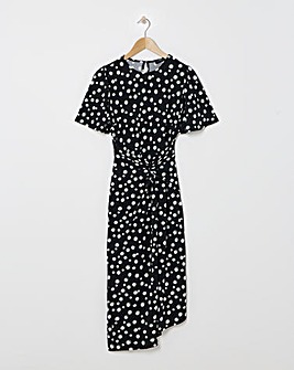 Magisculpt Drape Waist Dress