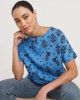 Blue Print Longline Boxy Top