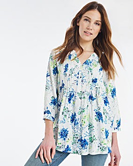 Julipa Pintuck Print Shirt