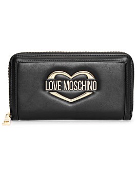 Love Moschino Large Zip Around Wallet