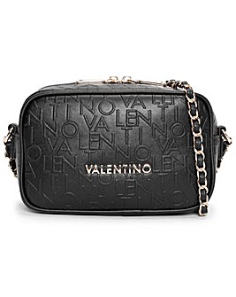 Valentino Bags Relax Embossed Logo Camera Bag