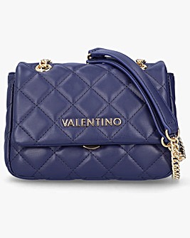 Valentino Bags Mini Ocarina Quilted Relove Recycle Blue Shoulder Bag