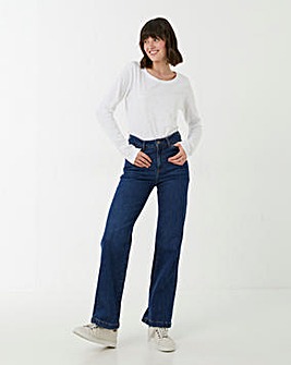 FatFace Elise Wide Leg Comfort Stretch Jeans
