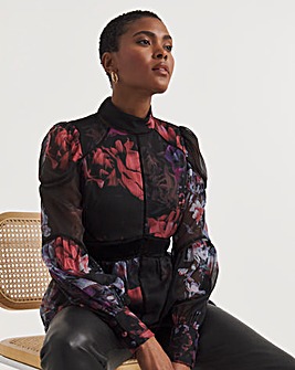 Ted Baker Neeveh Floral Blouse