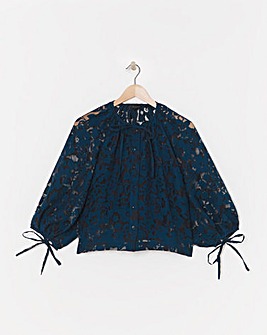 Ted Baker Gillou Devore Blouse