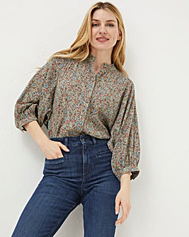FatFace Evelyn Craft Floral Blouse