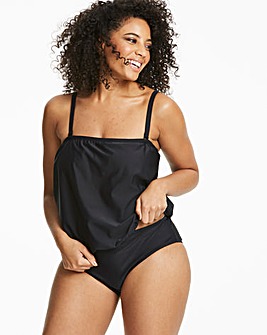 Black Multiway Blouson Top