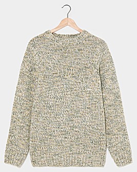 Multi Twist Wool Jumper