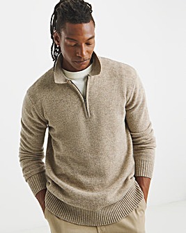 Lambswool Collared Jumper