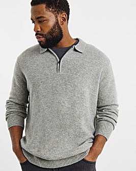 Lambswool Collared Jumper