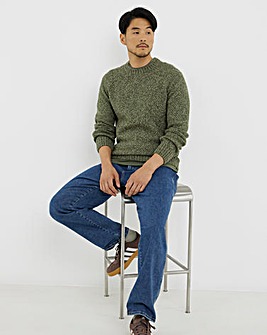 Twist Wool Crew Neck Jumper