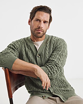 Cable Knitted Cardigan