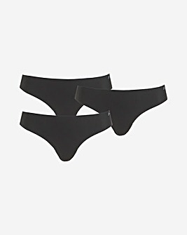 Under Armour 3 Pack Pure Stretch No Show Bikini