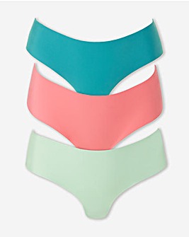 Under Armour 3 Pack No Show Hipsters