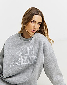 Under Armour Rival Fleece Oversized Crew Sweatshirt