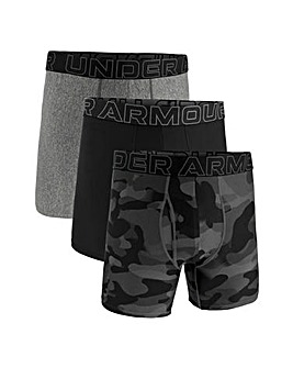Under Armour Performance Tech 6 3 Pack Boxers