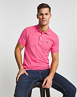 Lacoste Bright Pink Classic Short Sleeve Pique Polo