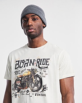 Joe Browns Born to Ride T-Shirt Long