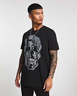 Religion Panther Skull T-Shirt