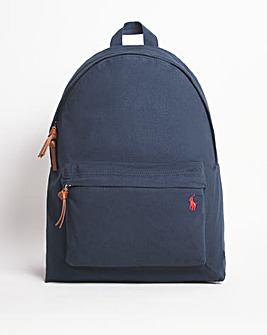 Polo Ralph Lauren Navy Canvas Backpack