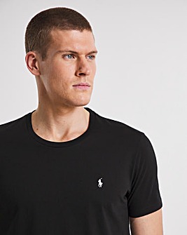 Polo Ralph Lauren Black Short Sleeve Lounge T-Shirt