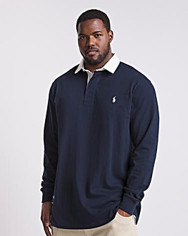 Polo Ralph Lauren Navy Classic Long Sleeve Rugby