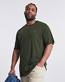 Polo Ralph Lauren Olive Short Sleeve Soft Cotton T-Shirt