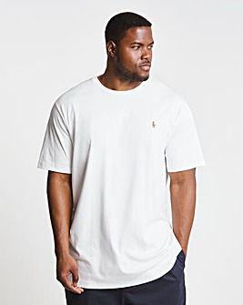 Polo Ralph Lauren White Short Sleeve Soft Cotton T-Shirt