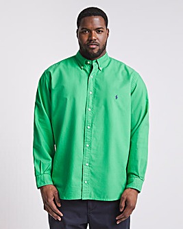 Polo Ralph Lauren Green Long Sleeve Oxford Shirt