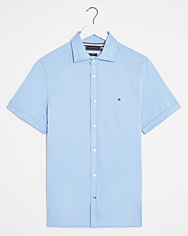 Tommy Hilfiger Pale Blue Short Sleeve 1985 Jersey Shirt