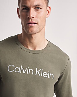 Calvin Klein Aspen Steel Lounge Crew Sweat