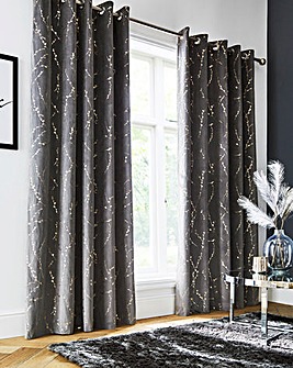 Emily Thermal Blackout Eyelet Curtains