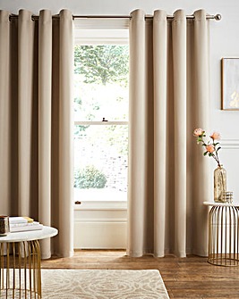 Twilight Woven Eyelet Blackout Thermal Curtains