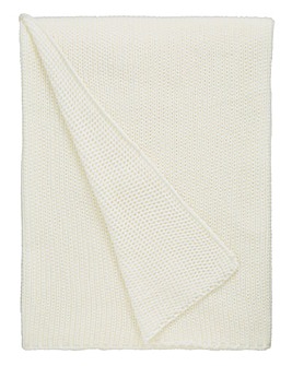 Lightweight Knitted Throw