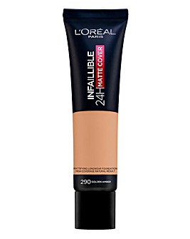 L'Oreal Infallible 24hr Matte Cover Foundation SPF 18 - 290 Amber