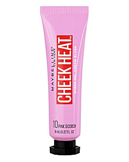 Maybelline Cheek Heat Water Infused Hydrating Gel Sheer Blusher 10 Pink Scorch