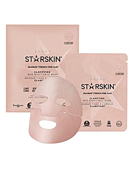 STARSKIN Silkmud Pink Clay Purifying Liftaway Mud Face Mask
