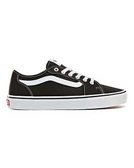 black vans junior size 6