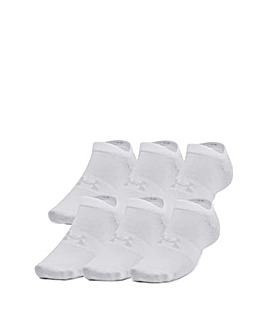 Under Armour Essential No Show 6pk Socks