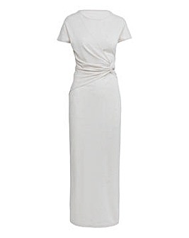 Simply Be Twist Front Premium Jersey Dress