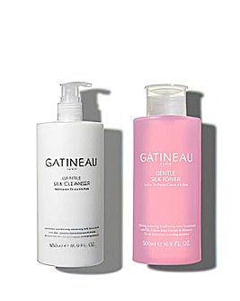 Gatineau Gentle Silk Cleanser and Toner Duo (Worth 90 GBP)