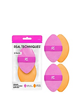 Real Techniques Miracle 2-In-1 Powder Puff Duo