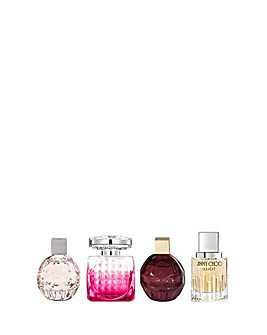 Jimmy Choo Ladies 4-Piece Miniature Fragrances