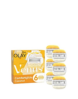 Venus Comfort Glide Coconut 6 Pack