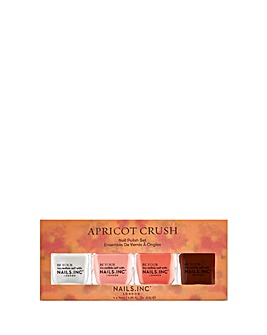 Nails. Inc Apricot Crush Nail Polish Set