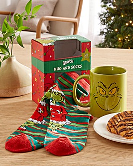 The Grinch Mug and Socks Set