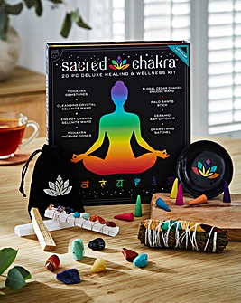 Sacred Chakra Deluxe Healing And Wellness Kit